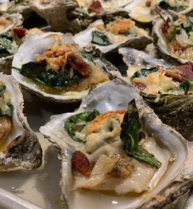 Oysters at Good Luck Cellars