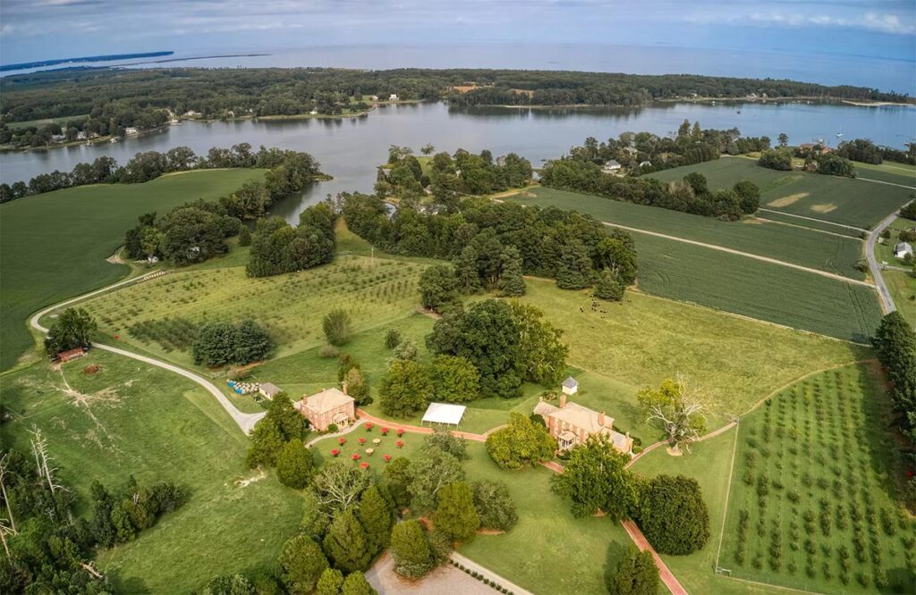 Ditchley Cider Works & Farm aerial