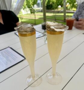 Champagne & Oyster at The Dog and Oyster